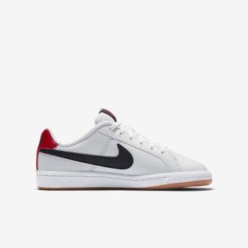 Nike Court Royale - Sneakers - Hvide/Rød/LyseBrune/Obsidian | DK-33521